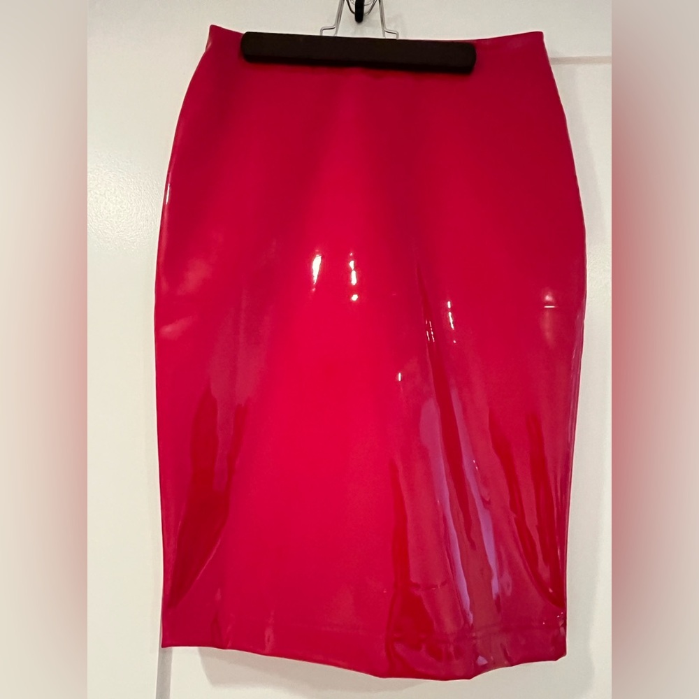 Elegant Red Women's Skirt